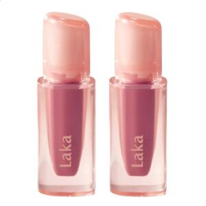 Laka Jelling Nude Gloss Duo Set (302 GRAPE RING) - New in box